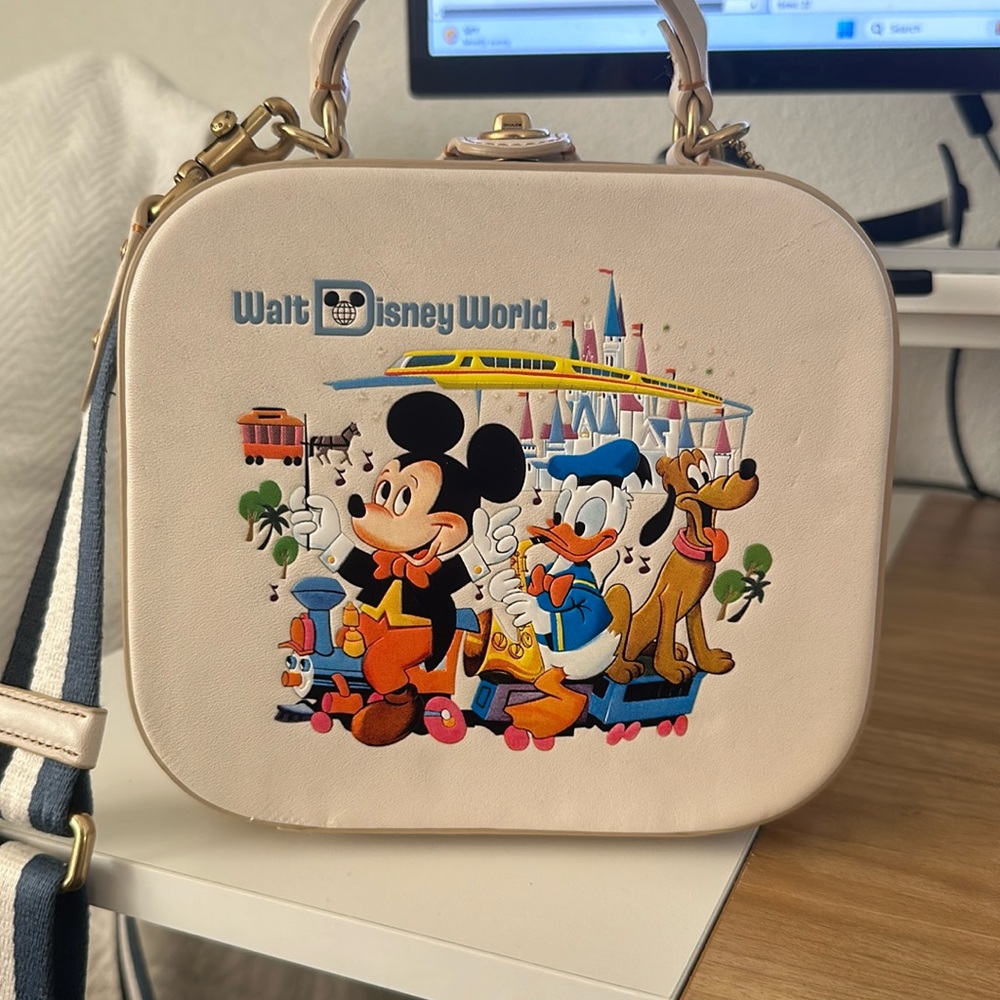 Coach - Disney - Walt Disney World 50th Anniversary Lunchbox Bag